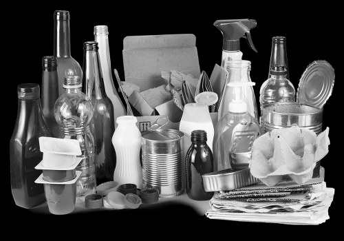 Construction site with waste materials ready for clearance in Paddington